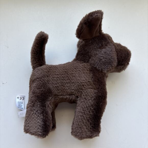 American Girl AG Doll Pet Dog Chocolate Lab Plush Poseable Retired 2014 - Picture 3 of 6